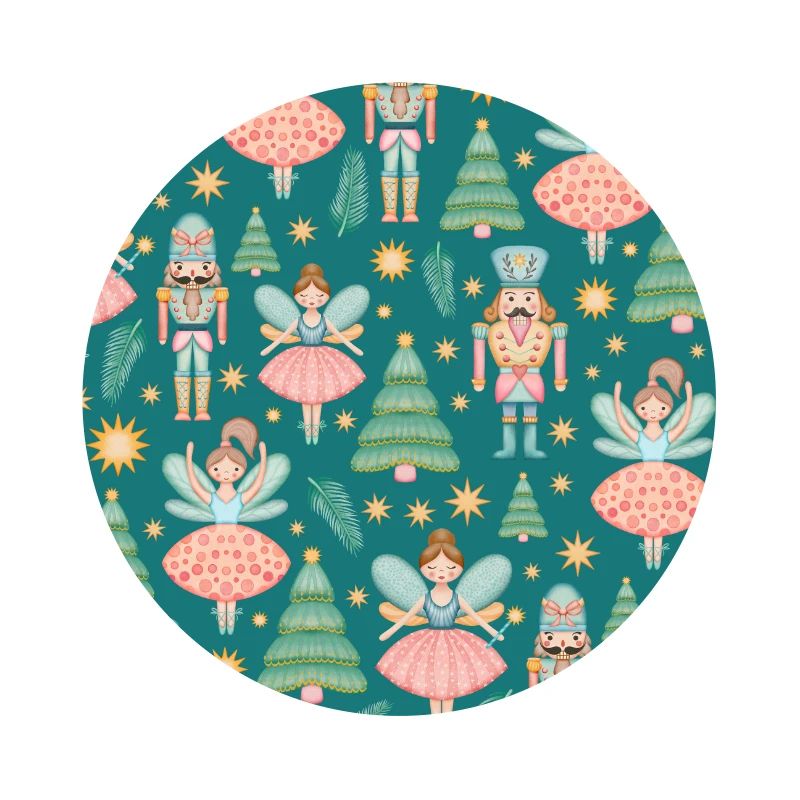 Whimsical Nutcracker Ballet Pattern