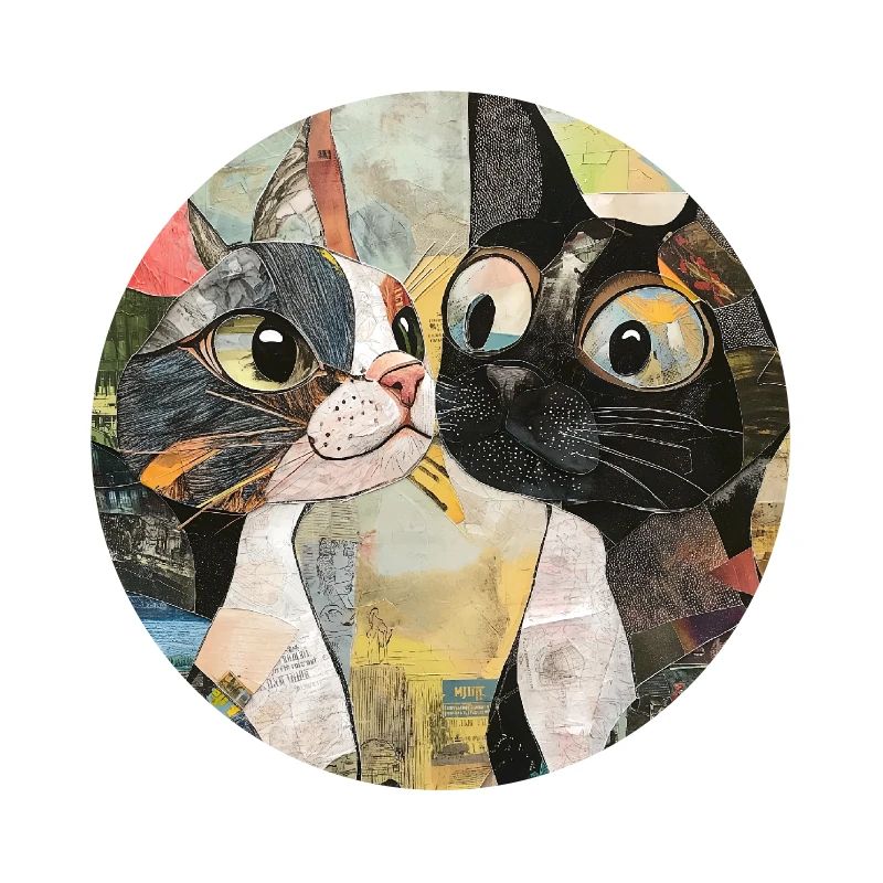 chat chats chat collage de chat