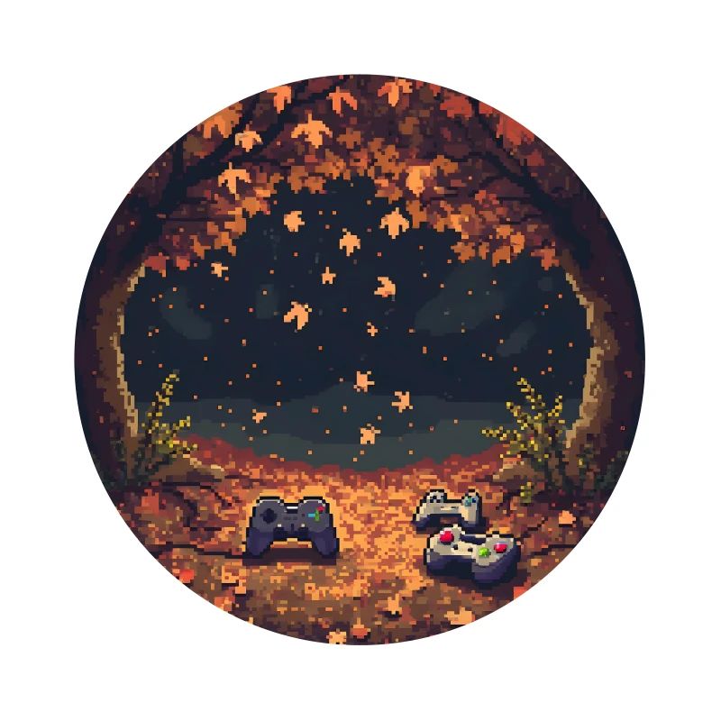 Pixel Feuilles d’automne