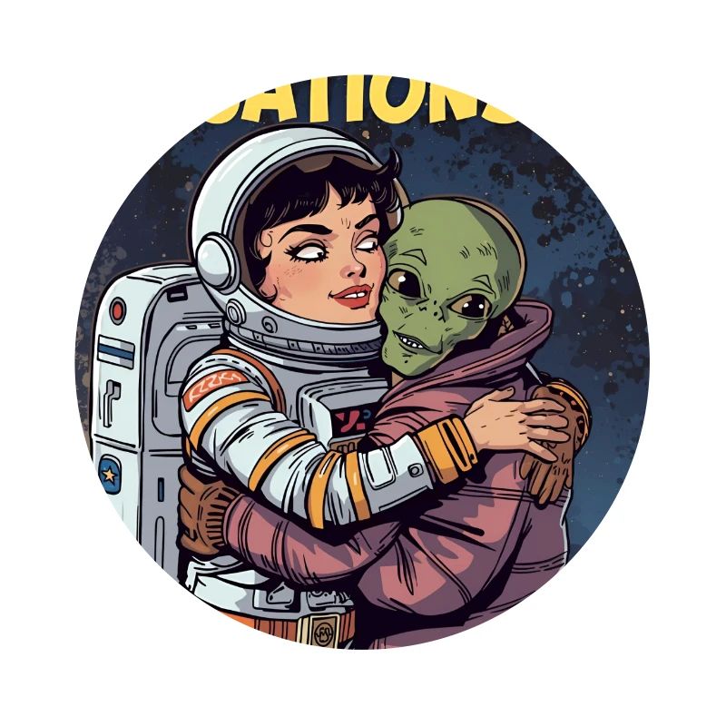 Situationship Astronaut and Alien