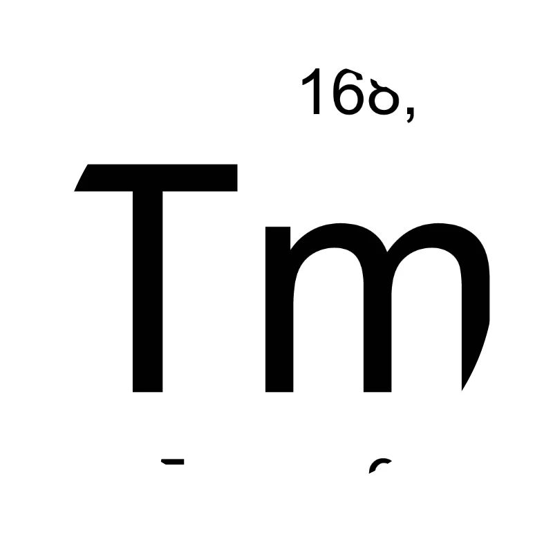 Conception des éléments de thulium