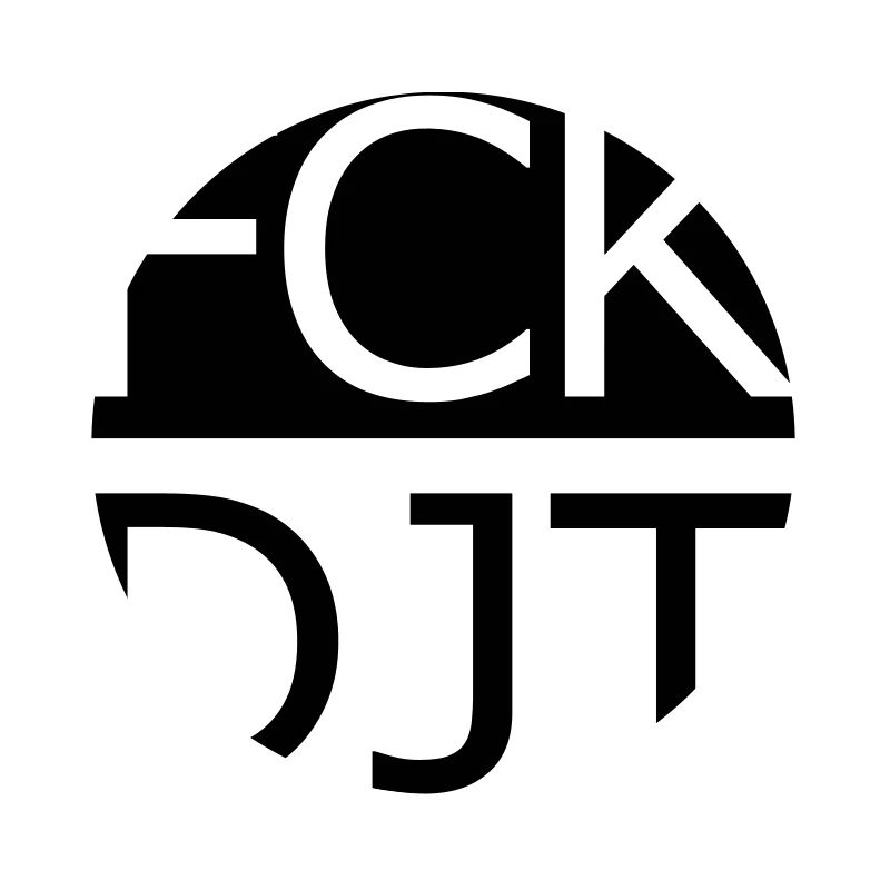 Provocative Block Typography Protest