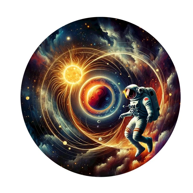 Astronaute dans l’espace