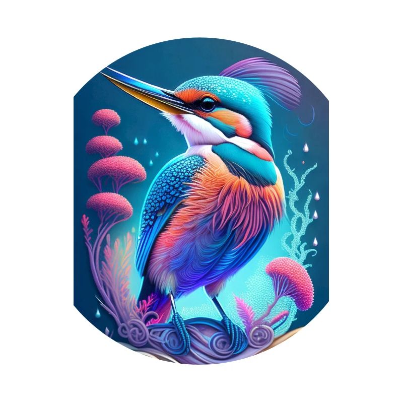 Rhythmus der Tiefsee - Eisvogel-Graffiti