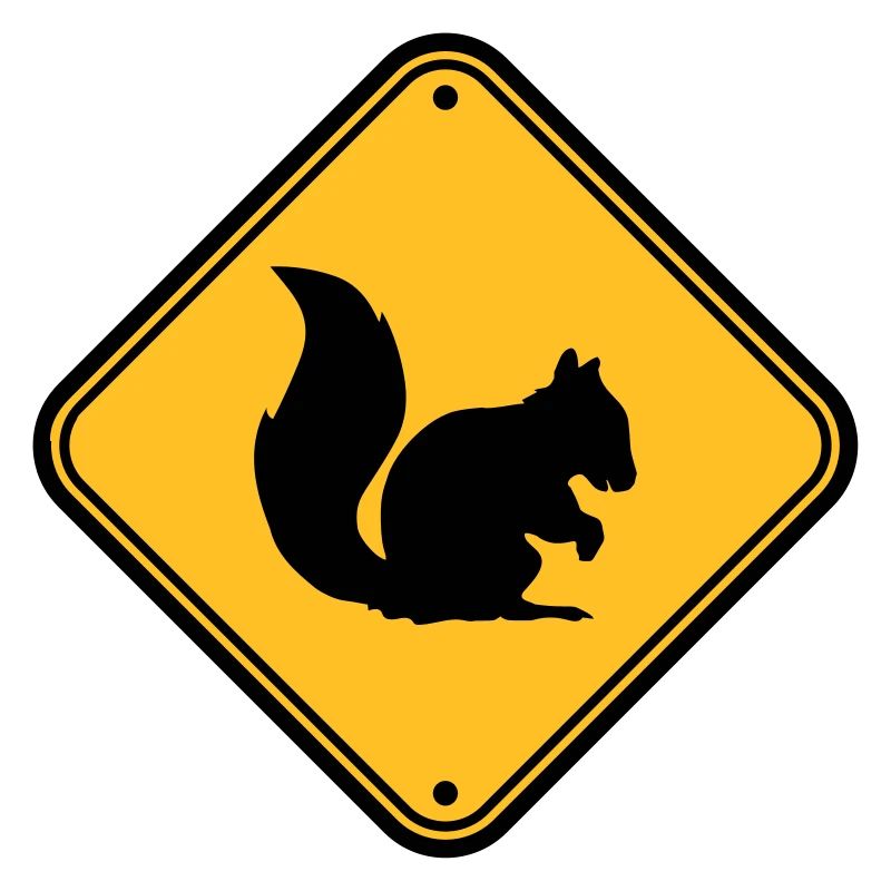 warning sign shield caution zone caution