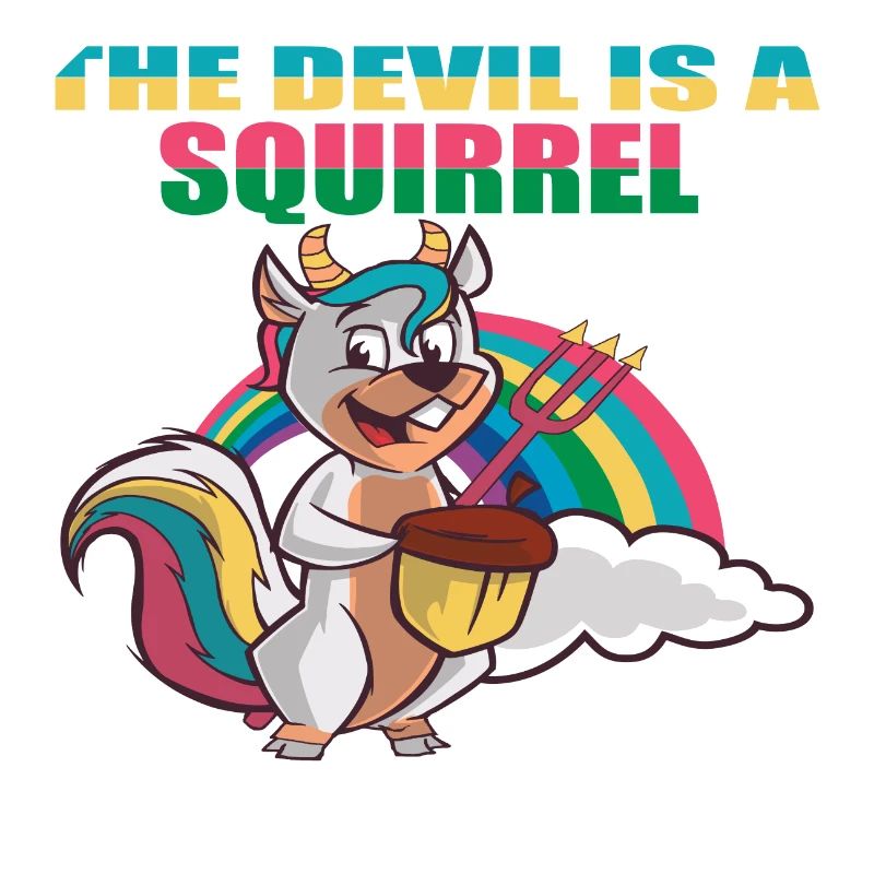Devil Squirrel,Der Teufel ist ein Eichhörnchen,Fun