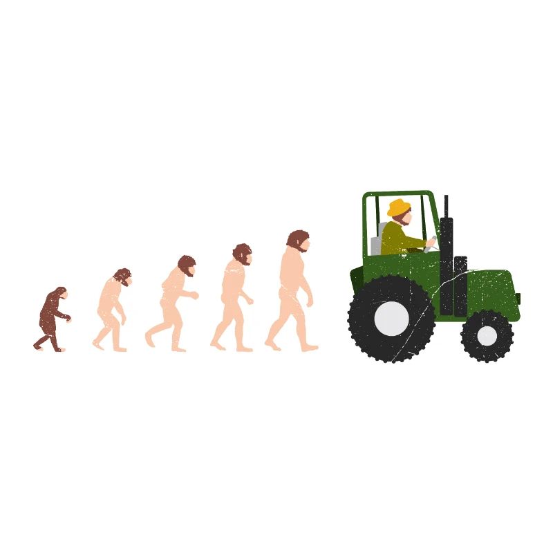 Evolution Bauer Drôle idée de cadeau