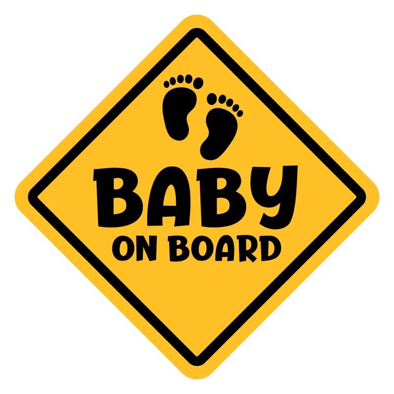 Slogan bébé à bord - bébé à bord Être enceinte