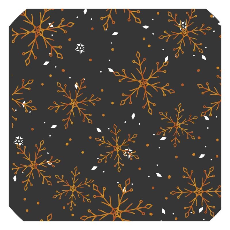 Ice crystal pattern