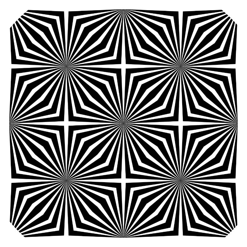 Optical Illusion Pattern Shapes Geometry Gift