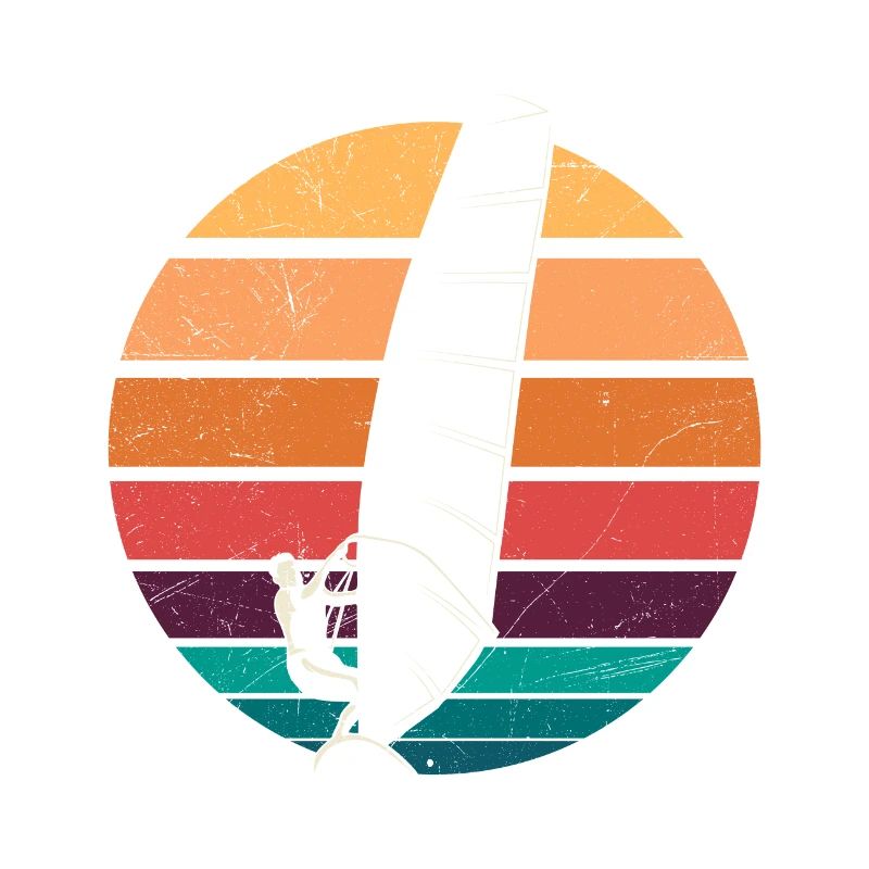Windsurfer Gift Windsurf Retro Vintage