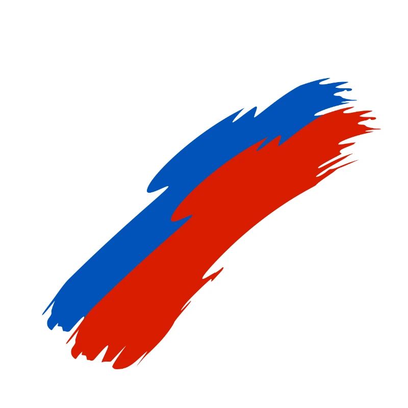 Russie drapeau couleurs
