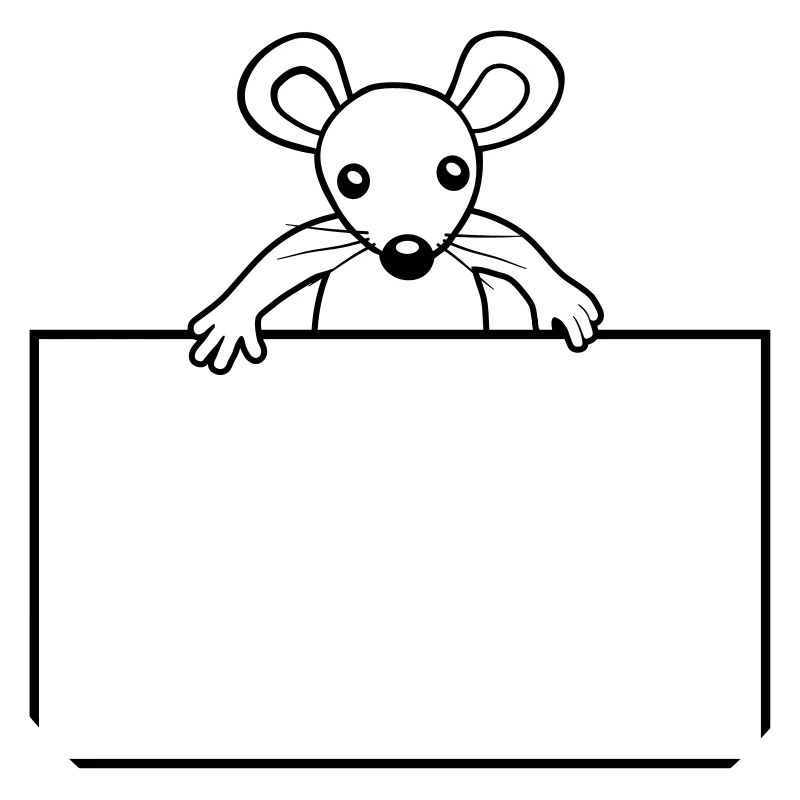 Bouclier avec souris