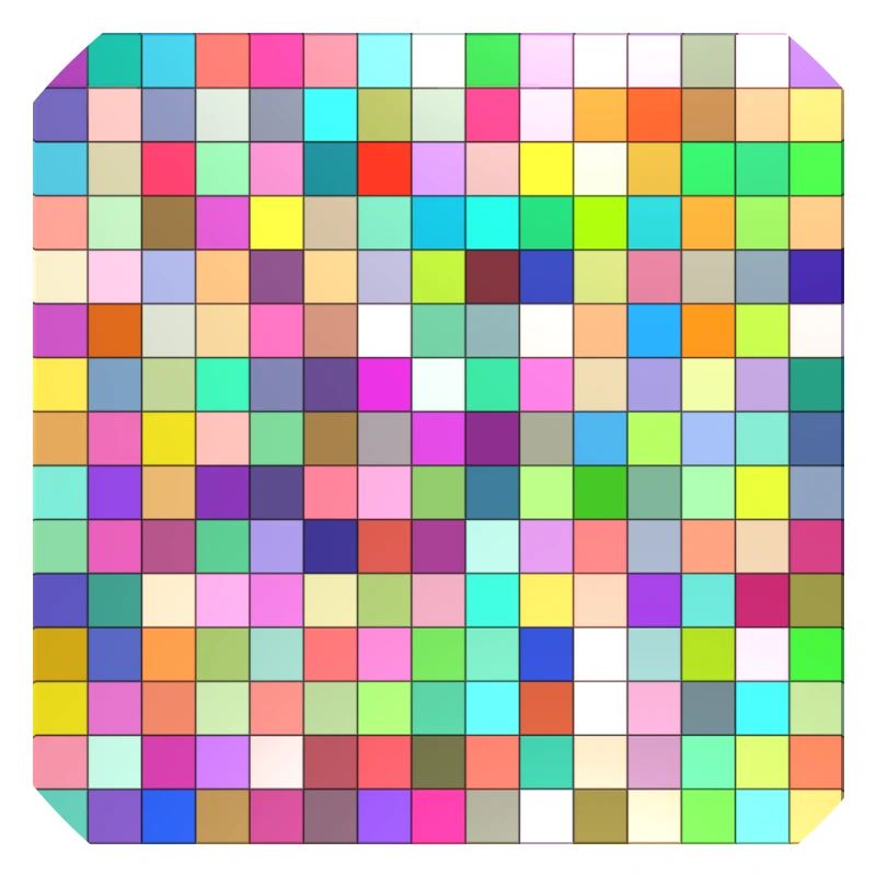 Colorful Squares Pattern