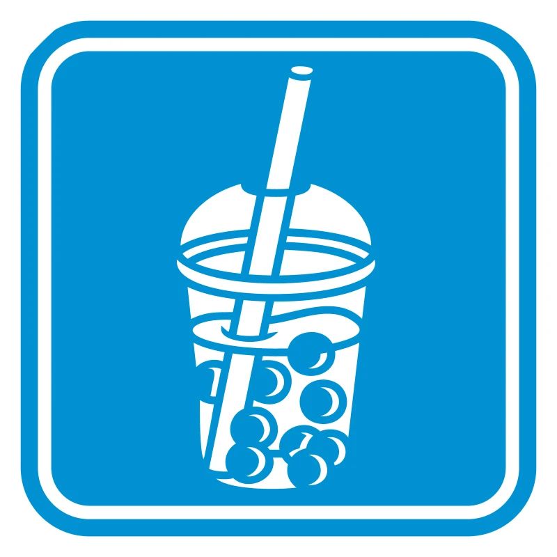 Button Shield Bubble Tea