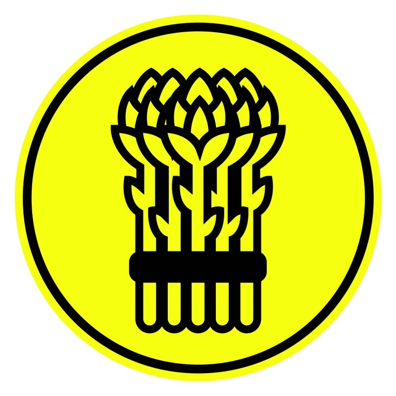 Asparagus icon circle