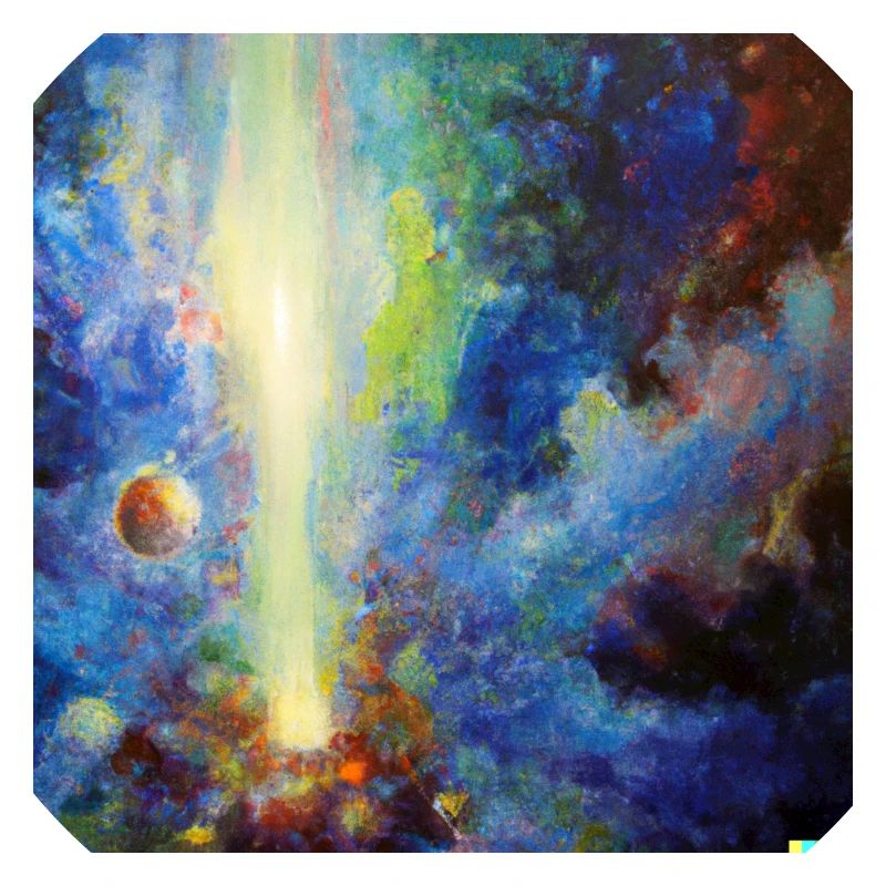 Trou blanc dans l’espace