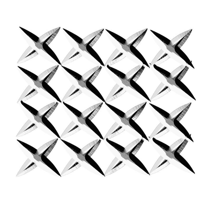 grey net cross pattern