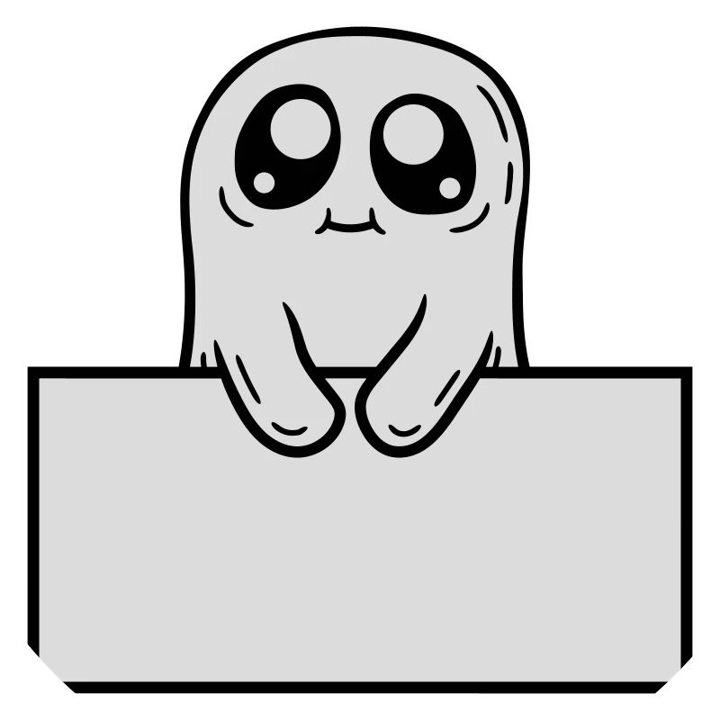 Ghost Shows Shield Cartoon