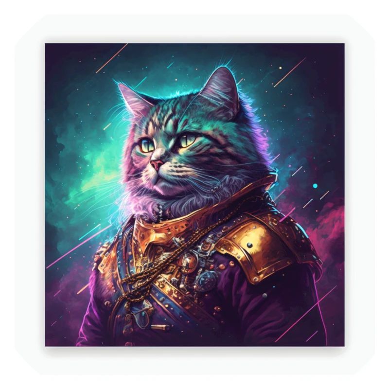 Der Herrscher der Galaxy ist eine Katze
