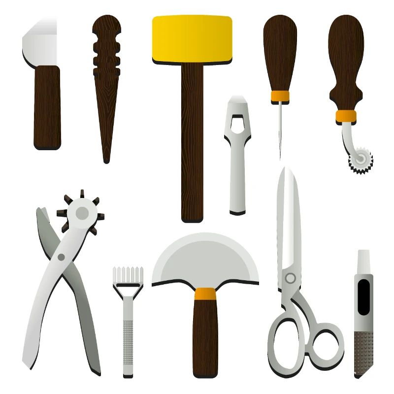 Leatherworking tools