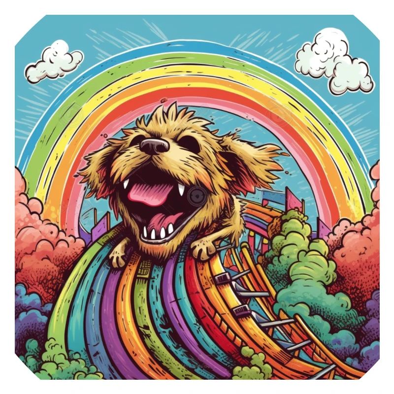 Funny LSD - Freaky Dwarf - Chien sur Rollercoster 1