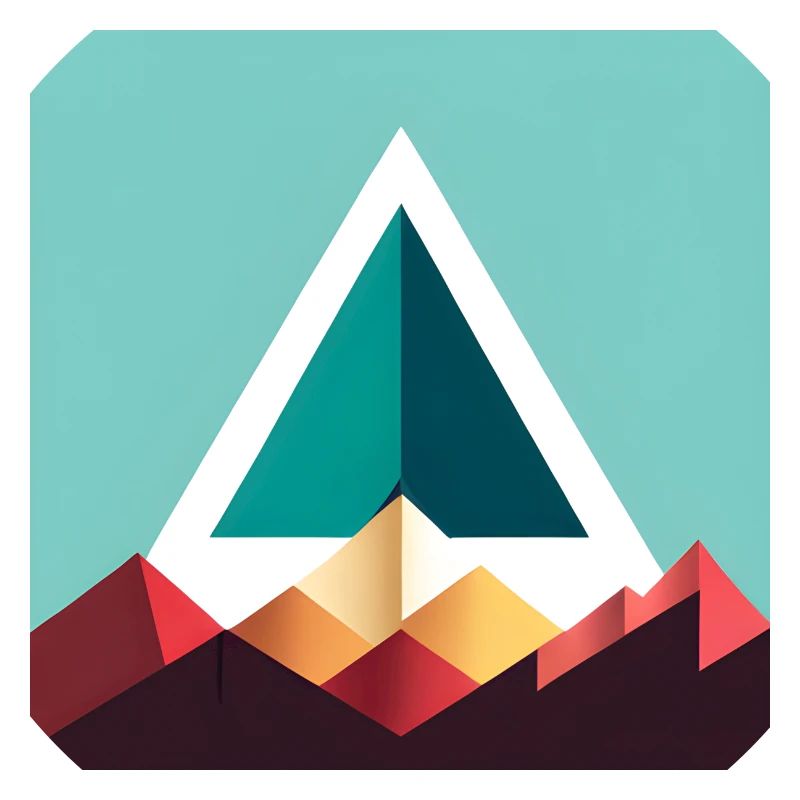 triangle abstrait