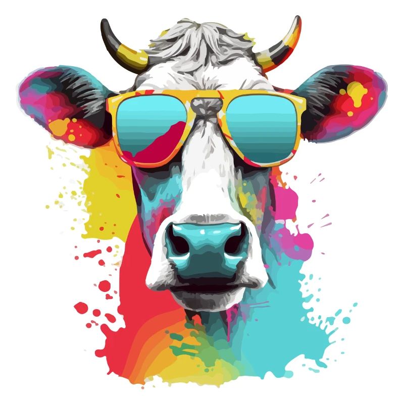 Acki la vache cool