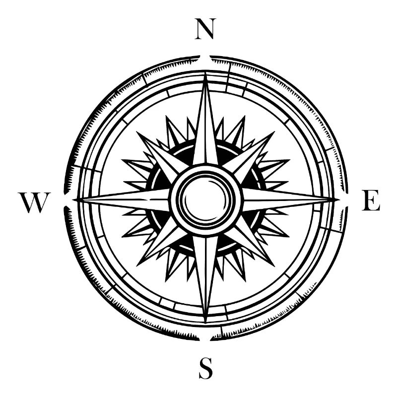 Compass Nautical Sailboat Seafarer