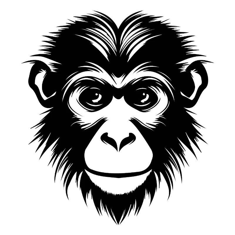 Monkey Monkey Monkey Face Jungle