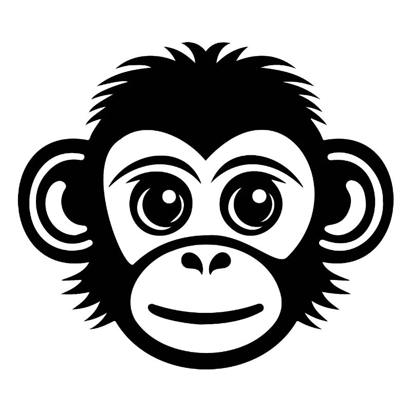 Monkey Monkey Monkey Face Jungle