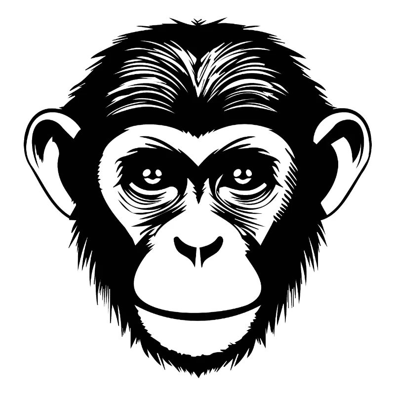 Monkey Monkey Monkey Face Jungle