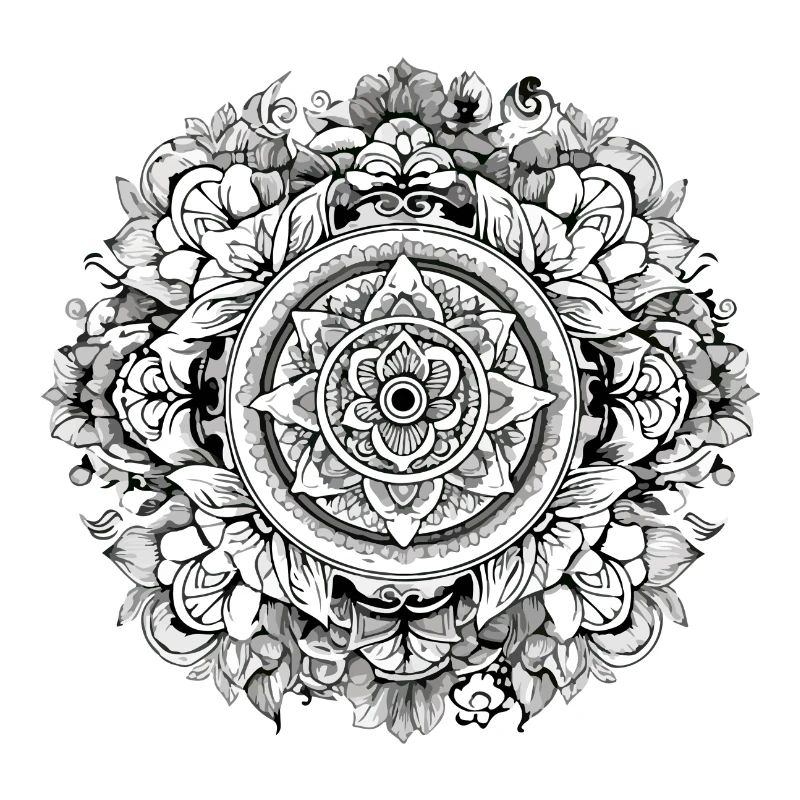 Mandala Zen n°1