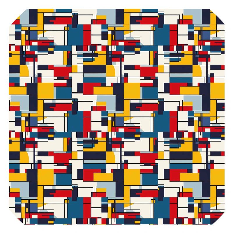 Abstract Geometric Seamless Repeat Pattern Shapes