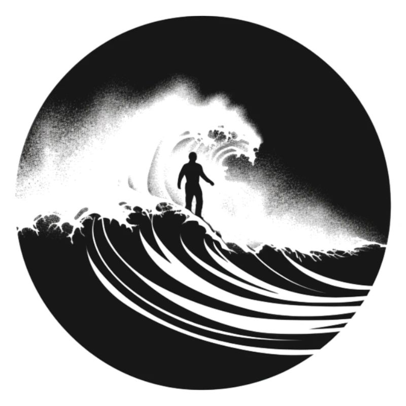 Minimalistische Welle