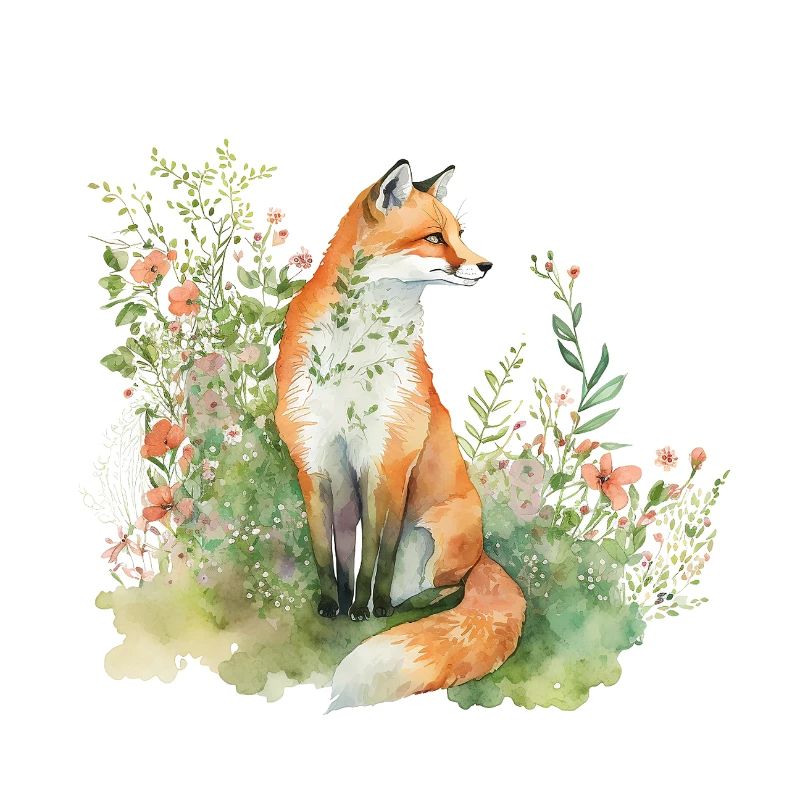 Fuchs in der Wiese