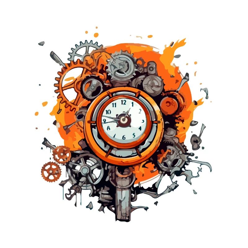 Antique clock n°3