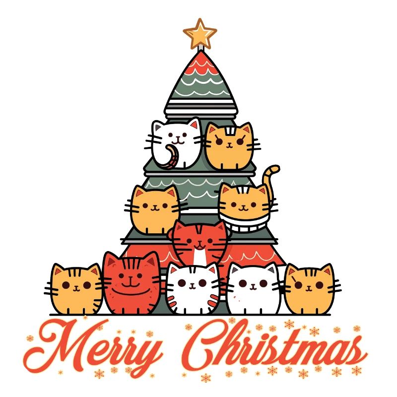 Cats Christmas Tree