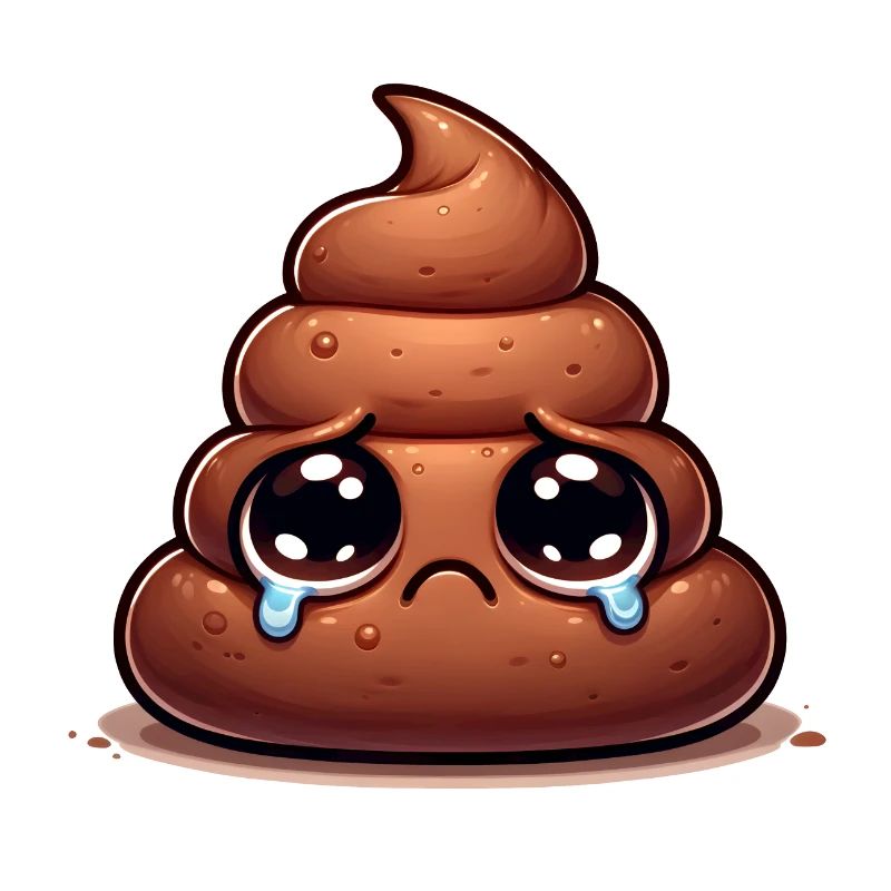 triste tas de caca
