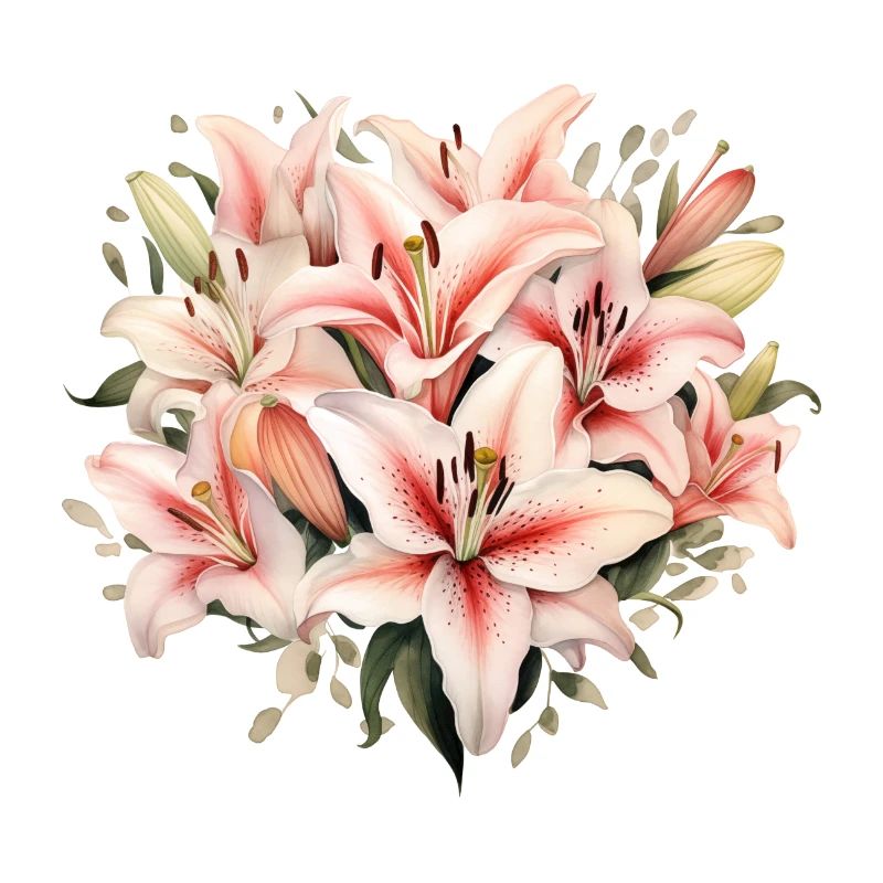 Bouquet de lys