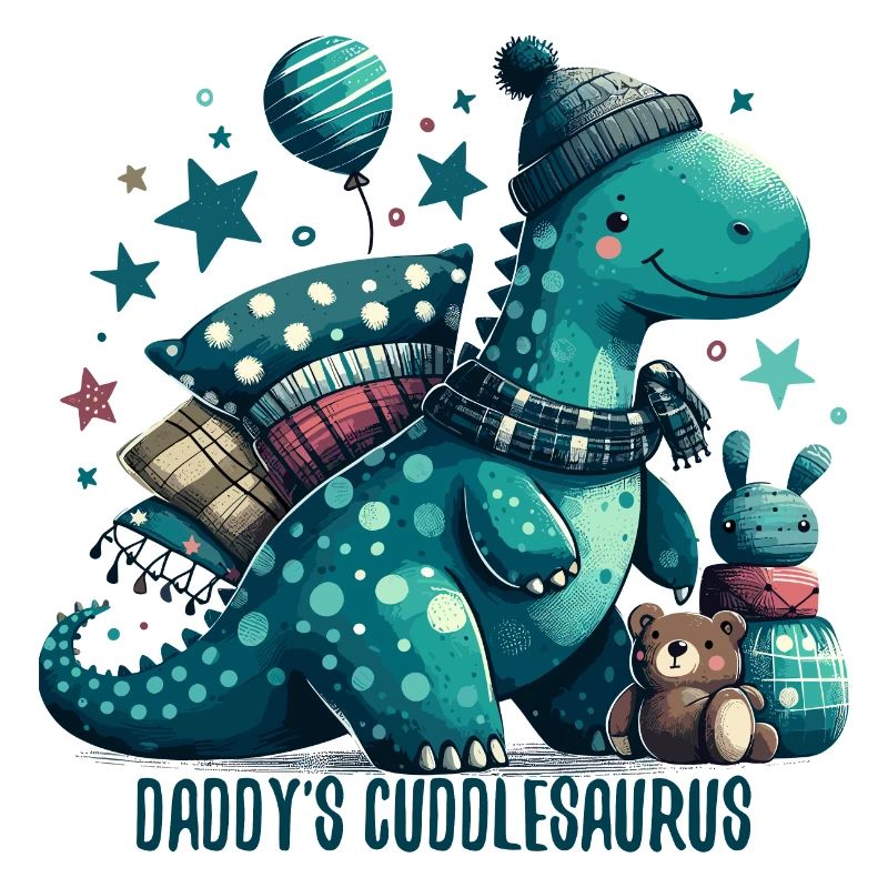 Daddy's Cuddlesaurus Cuddle Dinosaur Gift