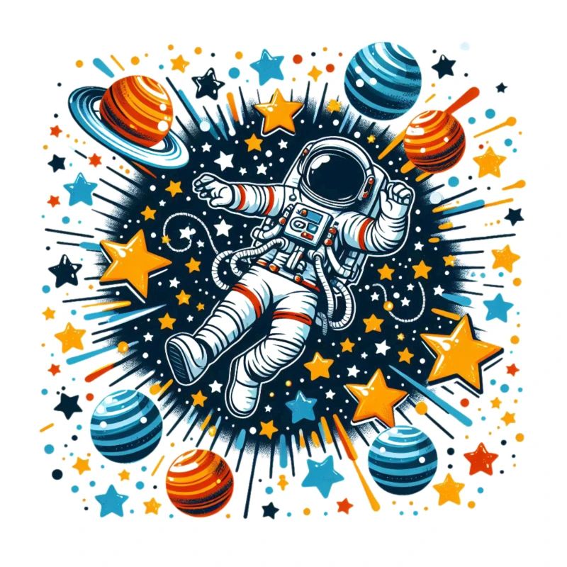 Astronaute dans l’espace