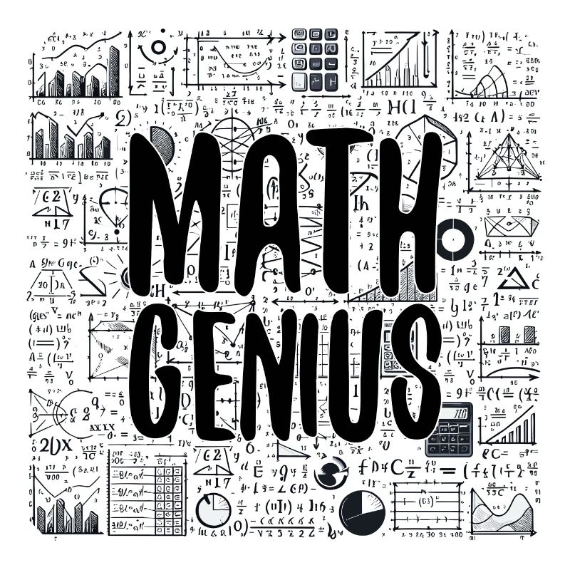 Math Genius Math Genius Math cadeau
