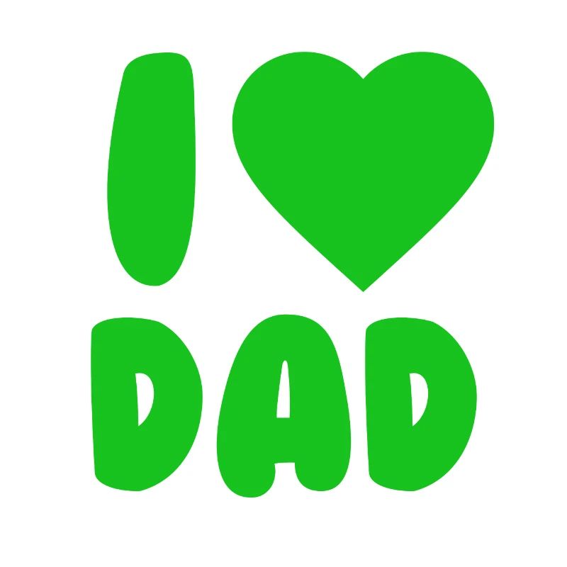 J’AIME PAPA Vert