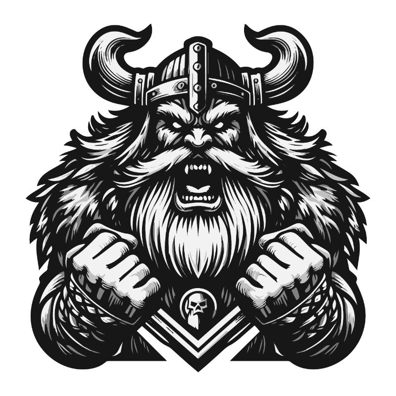 Mächtiger Wikingerkrieger Version 6