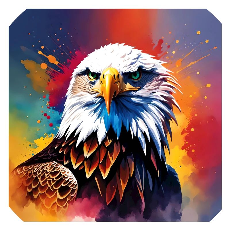 Eagle coloured