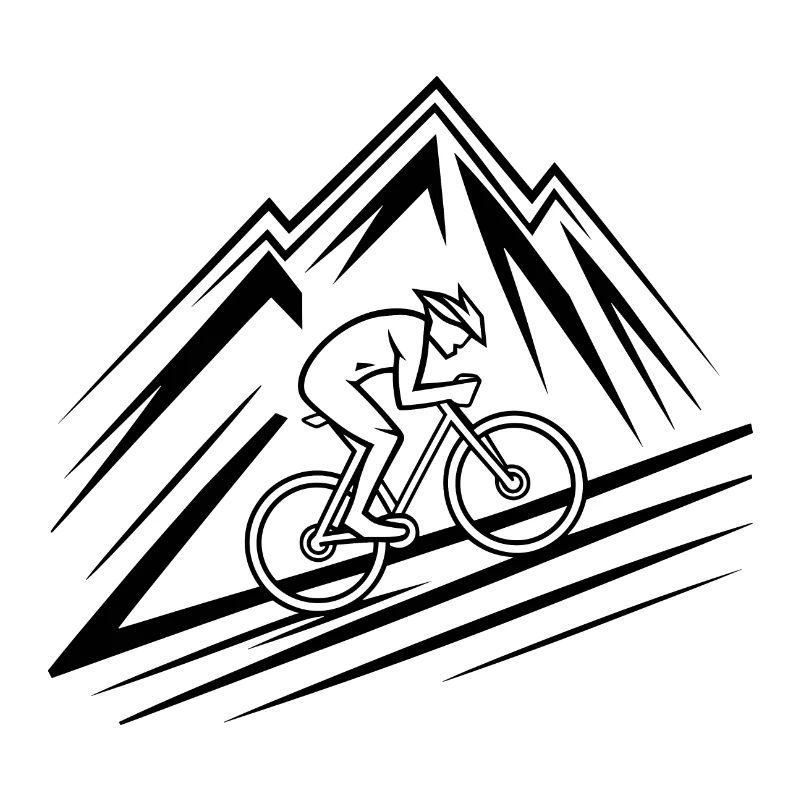 Bicycle Mountain Mountain Mountain Biker