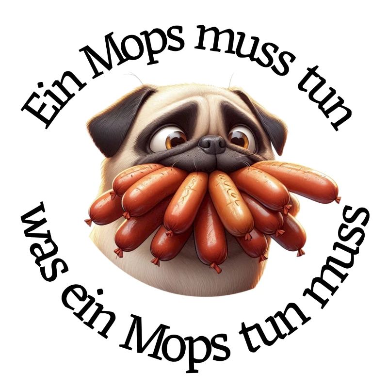 Ein Mops muss tun was ein Mops tun muss