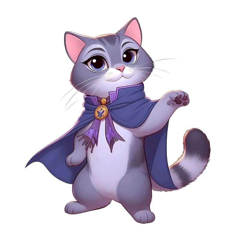 chat élégant