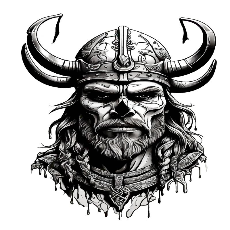 Wikinger Schädel